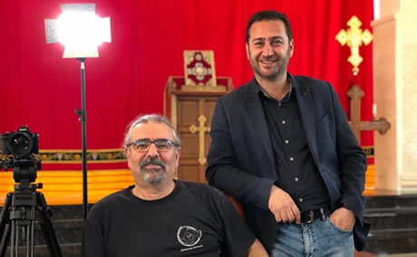 Yönetmen Hakan Aytekin ve Özcan Geçer